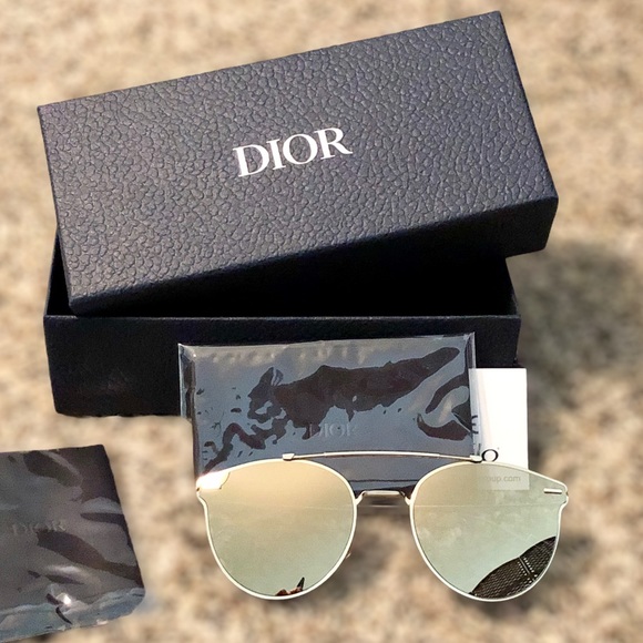♥️SOLD♥️Dior Men Pressure Gold Sunglasses - Picture 1 of 7